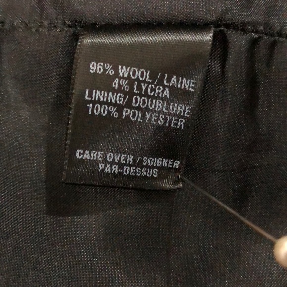 CYNTHIA STEFFE Black Wool lycra One shoulder - Picture 5 of 8